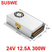 LED driver 24 V DC voltage 25 W 48 w 100 W 480 w 5A 10A 30 a adjustable power supply buck module  SUSWE 2024 - buy cheap