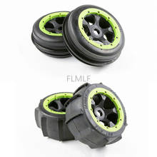 Front or Rear Sand Tires Wheel Hub Set Fit for 1/5 HPI ROVAN ROFUN KM GTB TS BAJA 5B SS Truck Rc Car Toys Parts 2024 - buy cheap