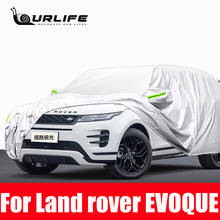 Full Car Covers SUV Sun Snow Rain Protector Cover For Land Rover Evoque  2010-2021 Oxford cloth Accessories 2024 - buy cheap