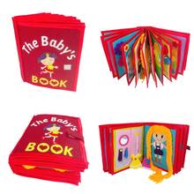 Kid's Cloth Book Non-Woven Picture Book Manual Three-Dimensional Book For Early Education Cognitive Development 2024 - buy cheap