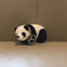 Juguete de peluche con diseño de Panda de 8-13CM, regalo, gancho para llaves, Clip colgante, muñeco de Animal de peluche 2024 - compra barato