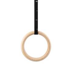 1/2 шт березовые деревянные гимнастические кольца, натяжные кольца для тренажерного зала, для дома, для фитнеса, силовые тренировки 2,8 см 3,2 см, фитнес-оборудование, тренировочное кольцо 2022 - купить недорого