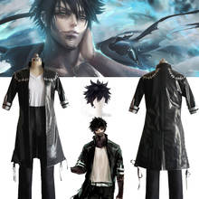 Anime My Hero Academia Dabi Cosplay Costume Boku No Hero Academia DABI Faux Leather Trench Halloween Carnaval Party Costume 2024 - buy cheap