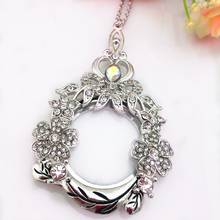 Portable Pendant Decorative Gift Newspaper Magnifying Glass Loupe Pocket Creative Present Fashion Necklace Reading Magnifier 2x 2024 - buy cheap