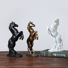 Resin Horse Statue/Sculpture Living Room Decorative Home Decor Statues Nordic Home Decoration Modern Animal Figurine 2024 - buy cheap