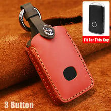 Funda de cuero de caballo para coche Mazda 3, funda de llave con diseño de coche para Alexa, CX4, CX5, CX8, 2019, 2020 2024 - compra barato