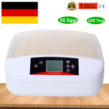 Mini 56 ovos de giro automático frango pato incubadora codorniz incubadora de ovos papagaio incubadora aves domésticas máquinas para incubação 2024 - compre barato