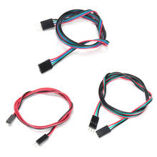 3D printer wiring 70cm2 / 3 / 4Pin male female DuPont wire 70cm double DuPont jumper 2024 - buy cheap