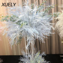 Artificial flower single branch plastic Foggy floral smog flower smashing grass wedding decoration holding flowers Photo props 2024 - buy cheap