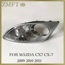 Luz de esquina del parachoques delantero del coche, marco decorativo de repuesto para Mazda CX7, CX-7, 2009, 2010, 2011 2024 - compra barato