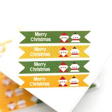 Flag shape Christmas Sealing Sticker DIY Gifts Baking Decoration Packaging Label 80pcs/lot 2024 - buy cheap