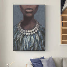 Черный Искусство Картина на холсте «женщина» современные абстрактные Плакаты и принты Cuadros настенные картины для Гостиная домашний декор 2024 - купить недорого