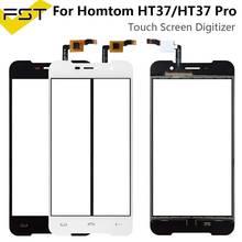 Black/White 5.0'' For HOMTOM HT37 Touch Screen Glass Panel Touch Screen For HT37 Pro Front Digitizer Sensor Lens + tools 2024 - buy cheap