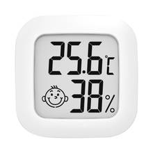 Digital LCD Thermometer Hygrometer Indoor Mini Temperature Humidity Meter Electronic Monitor Smile Face Smart Home smart life 2024 - buy cheap