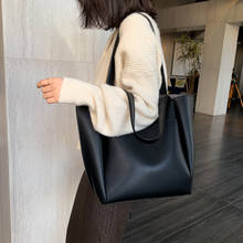 Hot sale large women's bag large capacity shoulder bags high quality PU leather shoulder bags ladies wild bags sac a main femme 2024 - buy cheap