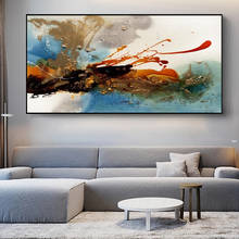 Pintura abstracta moderna para decoración del hogar, carteles e impresiones de ritmo, Cuadros, arte de pared para sala de estar 2024 - compra barato