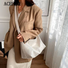 ACELURE Casual Fashion High Capacity Shoulder Crossbody Bags for Women Solid Color All-match Messenger Bags Shopping Handbags 2024 - buy cheap