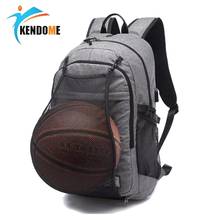 Sports Gym Bag Basketball Backpack Training Bags 2021 Men's Football Backpacks for School Teenager Boys Laptop Rucksack with Net 2024 - buy cheap