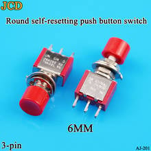 JCD 5pcs 3Pin C-NO-NC 6mm Mini Momentary Automatic return Push Button Switch ON-(ON) 2A 250VAC/5A 120VAC Toggle Switches 2024 - buy cheap