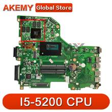Akemy Laptop Motherboard For ACER Aspire E5-573 I5-5200U Mainboard DA0ZRTMB6D0 SR23Y N16S-GT-S-A2 DDR3 2024 - buy cheap