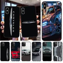 Cutewanan moda carro de corrida chrysler caso telefone luxo para iphone 11 pro xs max 8 7 6s plus x 5S se 2020 xr 2024 - compre barato