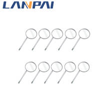 Lanpai Dental Mirror Stainless Steel Mouth Hygiene Kit Instrument Dentist Prepare Tool 2024 - buy cheap