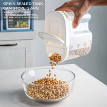 Plastic Cereal Dispenser Storage Box Kitchen Food Grain Rice Container Nice Kitchen Rice Storage Box Flour Grain Storage 2024 - buy cheap