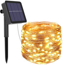 Outdoor Solar String Fairy Lights 12m/20m/24m/30m LED Waterproof Garland Solar Power Lamp Xmas For Fairy Party Lighting Decor 2024 - buy cheap