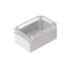 100*68*50mm Plastic Waterproof Electronic Project Box Clear Cover Plastic Enclosure Case Shell Elec cal Connector 2024 - buy cheap