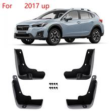 Protetores de respingos para subaru xv 2009-2016 4 peças, frente e trás, para-lamas, acessórios de carro 2024 - compre barato