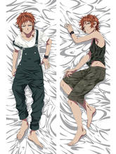 Ropa de cama para el hogar, funda de almohada personalizada de Anime K Isana Yashiro Yatogami Kuroh Suoh Mikoto Dakimakura 2024 - compra barato