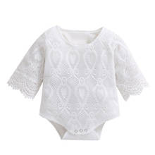 Baby Girls Jumpsuit Newborn Long Sleeve Lace Fashion Romper Infant Clothes 2024 - buy cheap