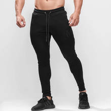 Joggers Skinny Pants Men Running Sweatpants Gym Fitness Workout Track pants Male Bodybuilding Cotton Trousers Jogging Sportswear 2024 - buy cheap