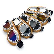 Evomosa серебряные линзы Ретро мотоциклетные очки Мотокросс мотоочки для езды на пересеченной местности гибкие спортивные велоочки 2024 - купить недорого