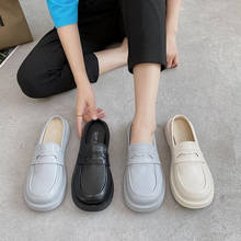 Cootelili mulher apartamentos sapatos 2021 nova moda sandálias de verão deslizamento em 3cm sapatos de salto para mulher básico chinelo preto azul 35-40 2024 - compre barato