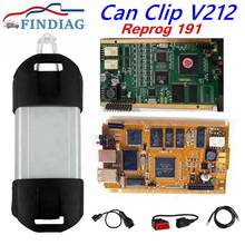 Gold PCB Can Clip For Renault Full Chip Can Clip V212 + Reprog V191 with Full Chip AN2135SC/AN2131QC Diagnostic Tool Scanner 2024 - buy cheap