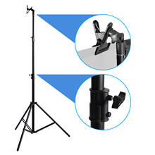 2.6m Light Stand Tripod Adjustable with Reflector clip Clamp For Reflector Backdrop Video Photo Studio Youtube Lighting 2024 - buy cheap