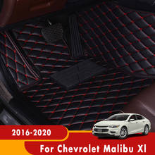 Car Floor Mats For Chevrolet Malibu XL 2020 2019 2018 2017 2016 Carpets Auto Interior Automobiles Waterproof Leather Floorliners 2024 - buy cheap