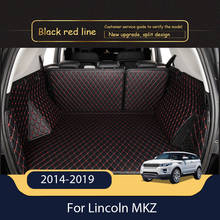 Alfombrillas de cuero personalizadas para maletero de coche, Alfombra de barro, bandeja, para Lincoln MKZ 2014-2019 2024 - compra barato