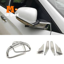 For Hyundai Kona 2017 2018 2019 ABS Chrome Car Rear View Side Door Turning Mirror Trim Protectors Sticker Styling Accessories 2024 - buy cheap