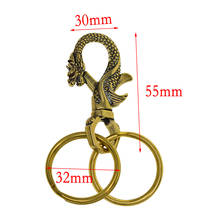 2Pcs/set Swivel Clasps Lanyard Snap Hoo Metal Swivel Lanyard Snap Hook Lobster Claw Clasp Key Ring Keychain Gold 2024 - buy cheap