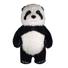 Fantasia mascote inflável de panda para cosplay, 2.6m, 3m de altura, personalização, arte, fantasia, adulto 2024 - compre barato