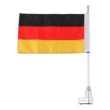 Soporte de equipaje trasero para motocicleta Honda GoldWing GL1500/1800, asta de bandera de Alemania, decoración, 1 unidad 2024 - compra barato