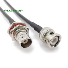BNC macho a BNC hembra mampara LMR195 50 Ohm RF Cable de extensión Coaxial 1/3/6/9/10/12/15/20/30M 2024 - compra barato