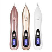 Caneta de plasma a laser, removedor de manchas escuras, caneta de plasma a laser lcd para cuidados com a pele, verrugas, etiqueta, ferramenta de remoção de tatuagem, cuidados da beleza 2024 - compre barato