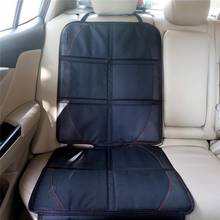 Universal Polyester PU Car Seat Cover Protector Seat Protection Cushion Pad  Mat Child Baby Kids Chairs Auto Accessories Black 2024 - buy cheap