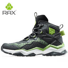 Rax tênis de caminhada à prova d'água feminino, sapatos antiderrapantes de montanhismo para trilha para aquecimento de inverno d0864 2024 - compre barato