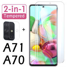 For samsung a70 case protective cover on for galaxy a71 a70s a 71 70 with camera lens screen protector 2in1 bumper phone cases 2024 - buy cheap