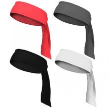 Elastic Sweatband Nylon Sports Gym Headband Anti Slip Women Men Breathable Basketball Fitness Yoga Volleyball Cycling Hair Band 2024 - купить недорого