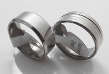 Оптовая продажа, 50 шт., новые качественные кольца из нержавеющей стали, модные ювелирные кольца 2024 - купить недорого